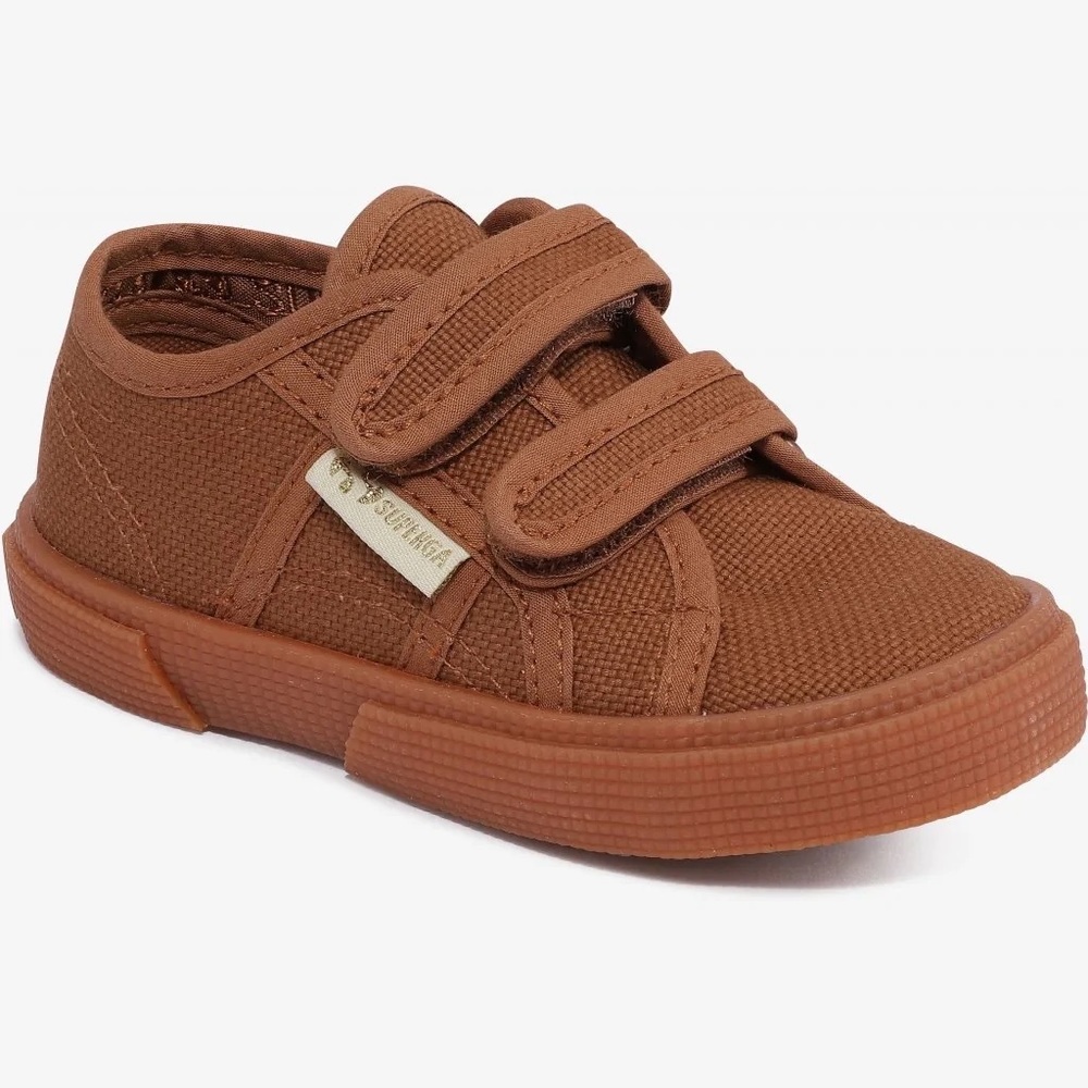 Konges Slojd x Superga Cognac Velcro Kids Sneakers